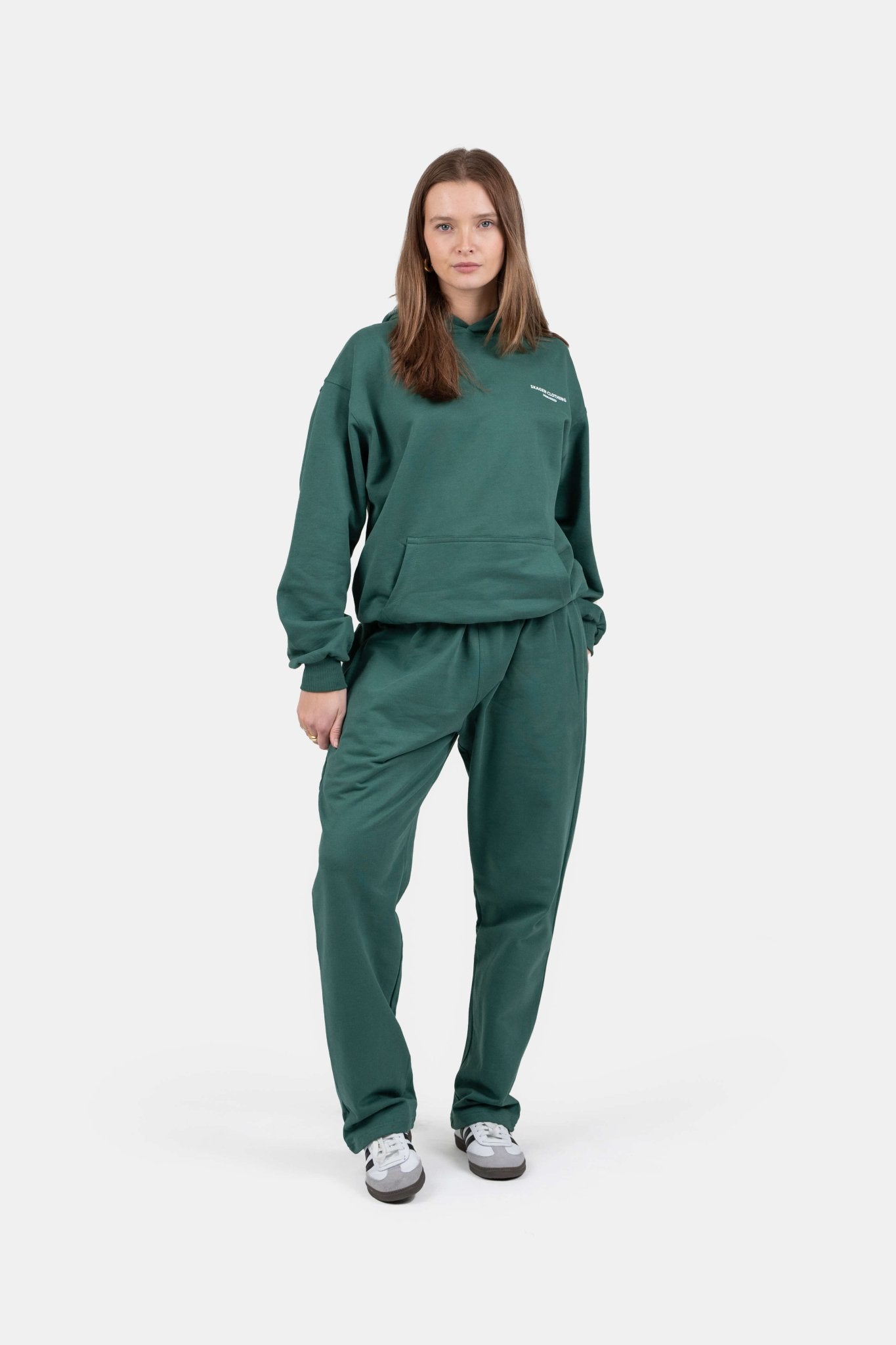 UNMARKED Hoodie Grøn | Skagen-clothing.dk